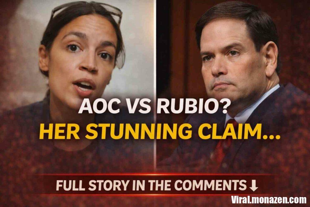 AOC Says She Would Defeat Marco Rubio in a Presidential Race, Igniting Debate Over Future Political Matchups