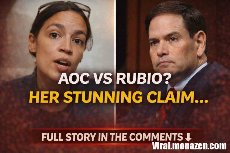 AOC Says She Would Defeat Marco Rubio in a Presidential Race, Igniting Debate Over Future Political Matchups