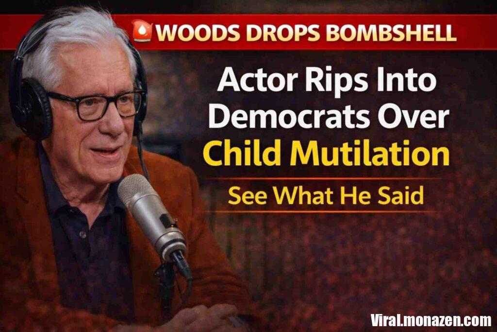 Actor James Woods Sparks Political Firestorm With Blunt Remarks on Democrats and Gender Debate