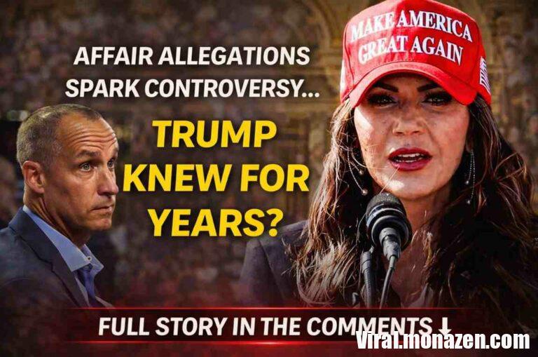 Allegations, Loyalty, and Political Fallout: The Controversy Surrounding Kristi Noem and Corey Lewandowski