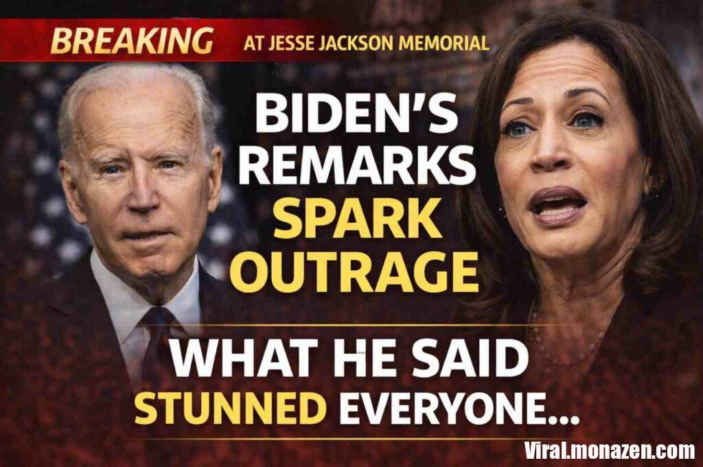 Biden and Harris react to controversy