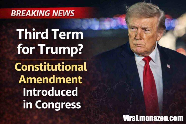 Constitutional Amendment Introduced in Congress