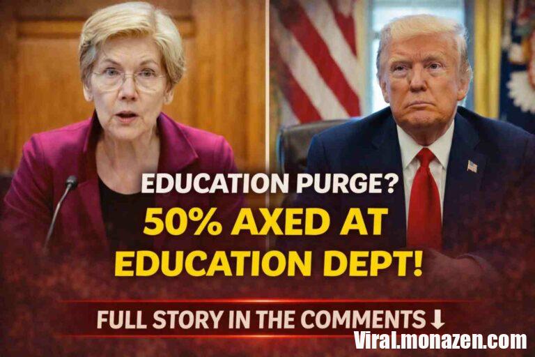 Elizabeth Warren Raises Alarm Over Reported Cuts at the Department of Education