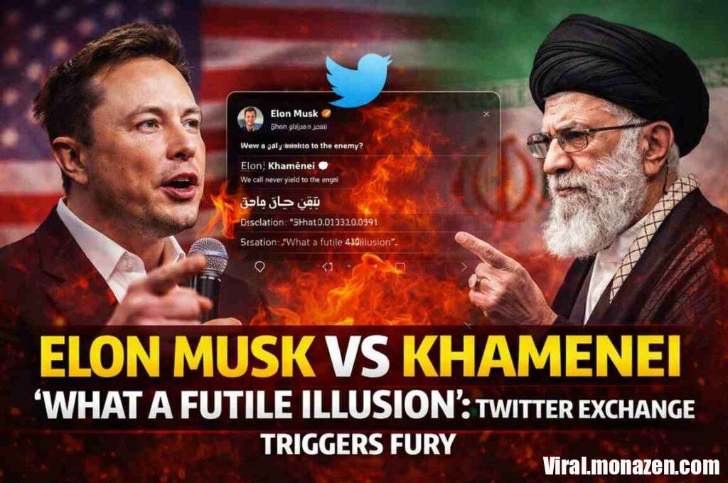 Elon Musk’s Persian Reply to Khamenei Sparks Online Storm — and Market Jitters