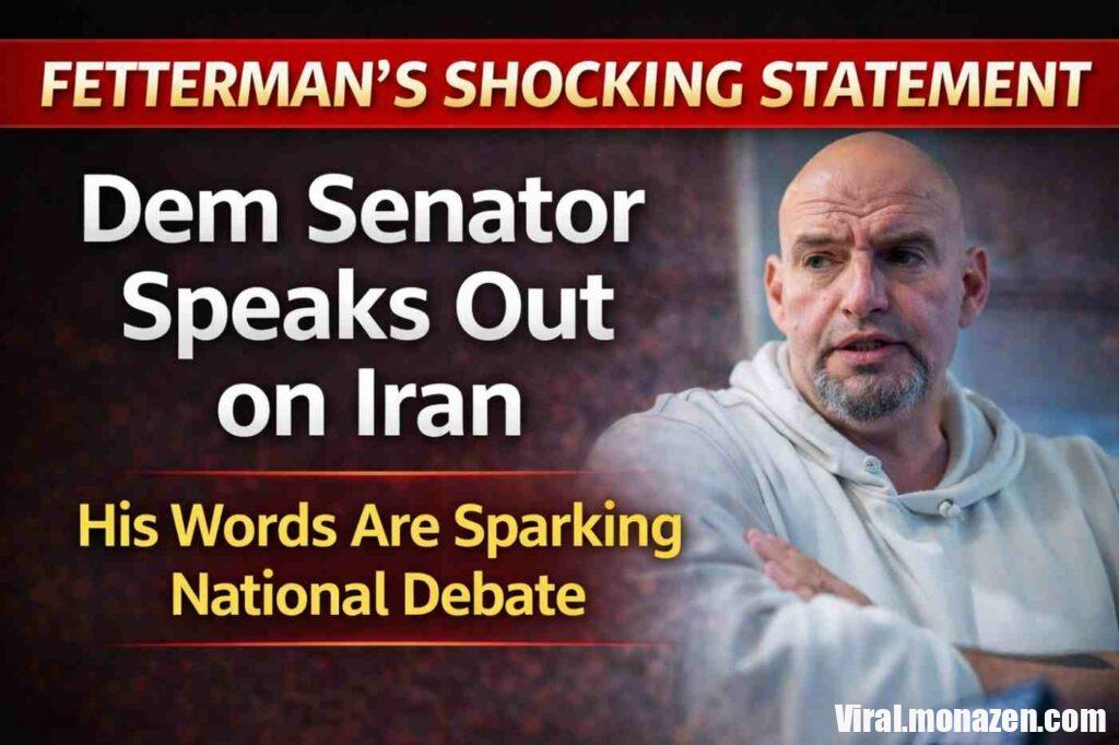 FETTERMANS SHOCKING STATEMEN