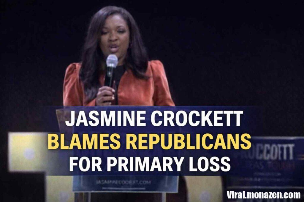 Jasmine Crockett addresses primary loss blame