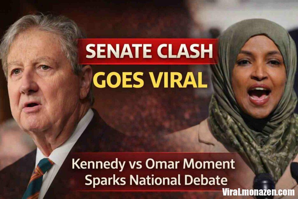 A Heated Moment in Washington: How Political Rhetoric and Viral Clips Shape the National Conversation In an era where political moments can travel around the world in seconds, the line between legislative debate and viral spectacle has become increasingly thin. Recently, a dramatic account circulating online about a confrontation involving U.S. Senator John Neely Kennedy and Representative Ilhan Omar has ignited intense discussion across social media and political forums. Supporters describe the moment as a blunt expression of frustration with progressive politics. Critics view it as another example of inflammatory rhetoric that deepens the nation’s already sharp political divisions. Regardless of interpretation, the story illustrates how powerful language, partisan narratives, and viral storytelling now shape the public’s perception of political events in Washington. The Rise of Viral Political Moments Modern political communication rarely stays confined to congressional chambers or televised hearings. A statement delivered in a committee room can quickly become a viral clip, meme, or headline that spreads across platforms such as X, Facebook, and YouTube. In this case, a dramatic retelling of an alleged Senate confrontation began circulating online, portraying Senator Kennedy delivering a scathing rebuke to progressive lawmakers. The narrative, written in vivid language and shared widely across political communities, described stunned reactions inside the chamber and an explosive response from audiences watching online. However, as with many viral political stories, the exact details of the moment are difficult to verify. Viral narratives often combine real political tensions with dramatic storytelling that exaggerates the scale or context of events. What matters more than the literal accuracy of each line is the emotional response the story generates. Supporters and critics alike react not just to the words themselves, but to the broader political themes they represent. Senator John Kennedy’s Political Style Senator John Neely Kennedy, a Republican from Louisiana, is well known for his distinctive speaking style. His remarks often feature colorful metaphors, humor, and plainspoken language rooted in his southern background. Kennedy’s communication strategy reflects a broader trend among modern politicians who aim to speak in memorable sound bites that resonate beyond traditional news coverage. In a crowded media landscape, the ability to deliver a line that captures public attention can be politically valuable. Supporters see Kennedy’s approach as refreshingly direct. They argue that his language cuts through what they view as overly cautious political speech and speaks plainly about issues they believe matter to everyday Americans. Critics, however, argue that such rhetoric can oversimplify complex issues and contribute to a confrontational political environment where compromise becomes more difficult. Ilhan Omar and the National Debate Over Policy Representative Ilhan Omar, a Democrat from Minnesota, has also become a central figure in national political debates. As one of the first Muslim women elected to Congress and a refugee who came to the United States as a child, her personal story has drawn significant attention. Omar is a vocal advocate for progressive policies on issues such as immigration, foreign policy, and social justice. Her outspoken positions have earned strong support from progressive activists but have also made her a frequent target of criticism from conservative commentators. The clash between Omar and conservative politicians often reflects deeper disagreements about the direction of American policy and identity. Debates about immigration, national security, and social values frequently become symbolic battlegrounds where political leaders represent broader ideological movements. Political Rhetoric in a Polarized Era The United States has long experienced sharp political debates, but many analysts believe the tone of those debates has intensified in recent years. Political figures from both parties increasingly frame disagreements in moral or existential terms rather than as policy disputes. This environment encourages dramatic language and confrontational exchanges that capture public attention. While such rhetoric energizes political bases, it can also deepen divisions between opposing camps. Experts in political communication note that viral storytelling often amplifies these dynamics. When a moment is framed as a dramatic showdown between opposing ideologies, it becomes easier for audiences to view politics as a conflict between heroes and villains rather than a negotiation between competing interests. The Role of Social Media Amplification The speed with which political narratives spread online has transformed how Americans consume news. A single clip or quote can reach millions of viewers before traditional journalists have time to verify its context. This rapid amplification can create powerful impressions even when the original event was less dramatic than the viral story suggests. Emotional storytelling—especially when combined with strong political identity—often travels farther and faster than careful analysis. Political strategists increasingly understand this dynamic. A memorable statement can generate enormous attention, shaping public perception and influencing the broader media conversation. Public Reaction and Political Identity The viral story about Senator Kennedy’s remarks quickly sparked passionate reactions across the political spectrum. Supporters celebrated the alleged moment as a forceful defense of patriotism and national values. Many shared the story alongside messages praising Kennedy’s willingness to confront political opponents directly. Critics responded just as strongly, arguing that rhetoric suggesting political opponents should leave the country crosses a dangerous line in democratic discourse. They emphasized that political disagreement is a fundamental part of American democracy and should not be framed as disloyalty. The divide in reactions highlights how political identity often shapes interpretation. People tend to view the same moment very differently depending on their broader political beliefs. The Broader Context of Congressional Debate Inside Congress, heated exchanges are not uncommon. Lawmakers regularly challenge one another’s arguments during committee hearings, floor debates, and media interviews. Yet the internal dynamics of congressional debate often differ from how those moments appear online. Many lawmakers who clash publicly also collaborate behind the scenes on legislation affecting their states or districts. Political theater has long been part of American democracy, but the digital age has magnified its impact. Moments that might once have been brief exchanges within the chamber can now become national talking points. The Challenge of Navigating Political Information For voters and observers, the rapid spread of political narratives presents both opportunities and challenges. On one hand, digital media allows citizens to witness political debates directly rather than relying solely on filtered summaries. On the other hand, viral stories can blur the line between fact, interpretation, and dramatization. Distinguishing between verified events and emotionally compelling narratives requires careful attention to credible sources and context. Political scientists emphasize the importance of critical media literacy in this environment. Understanding how information spreads—and why certain stories gain traction—helps citizens engage with politics more thoughtfully. A Moment Reflecting the Nation’s Divisions Whether interpreted as a dramatic confrontation or simply another example of partisan rhetoric, the viral story surrounding Senator Kennedy and Representative Omar reflects a broader truth about modern American politics: the national conversation is increasingly shaped by moments designed to capture attention. The story’s rapid spread shows how powerful narratives can be in a political climate defined by sharp ideological divides. It also demonstrates how quickly a single moment—real or embellished—can become a symbol for larger debates about patriotism, identity, and the direction of the country. Looking Ahead As technology continues to reshape the media landscape, viral political moments will likely remain a central feature of public discourse. Politicians, journalists, and voters alike are adapting to a world where every speech, interview, or confrontation can instantly reach a global audience. For the American political system, the challenge is balancing passionate debate with the democratic principles that allow competing ideas to coexist. Strong disagreements are inevitable in a diverse society, but the tone and substance of those disagreements will continue to shape the country’s political future. The viral story of a fiery Senate confrontation may fade from headlines in time. Yet the forces that propelled it into the national spotlight—partisan identity, dramatic storytelling, and the power of digital media—are likely to remain defining features of American politics for years to come.