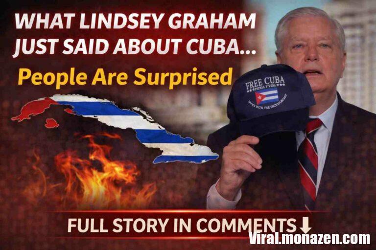 Lindsey Graham’s “Free Cuba” Remarks Spark Debate Over U.S. Foreign Policy Toward the Island