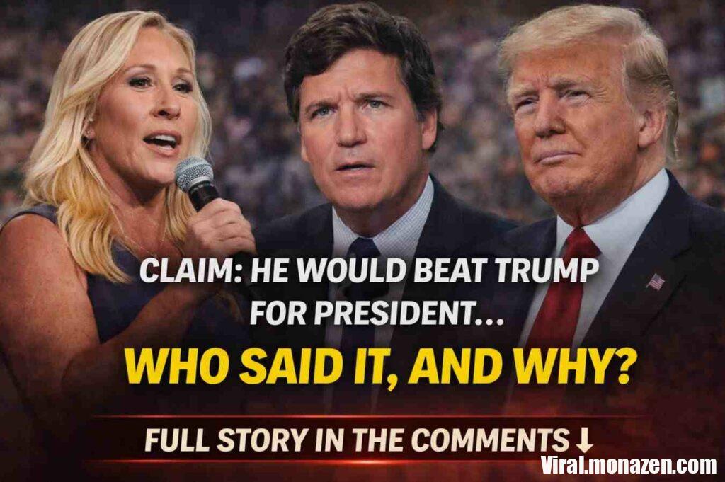 Marjorie Taylor Greene’s Comments on Tucker Carlson and Donald Trump Stir Debate Inside Conservative Politics