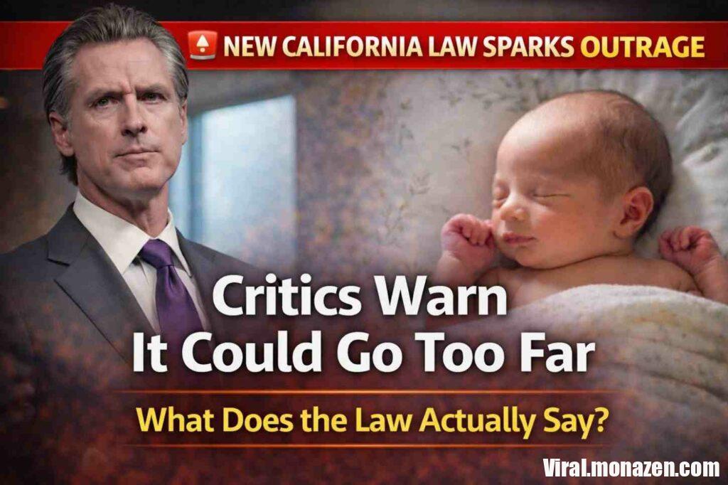 NEW CALIFORNIA LAW SPARKS OUTRAG