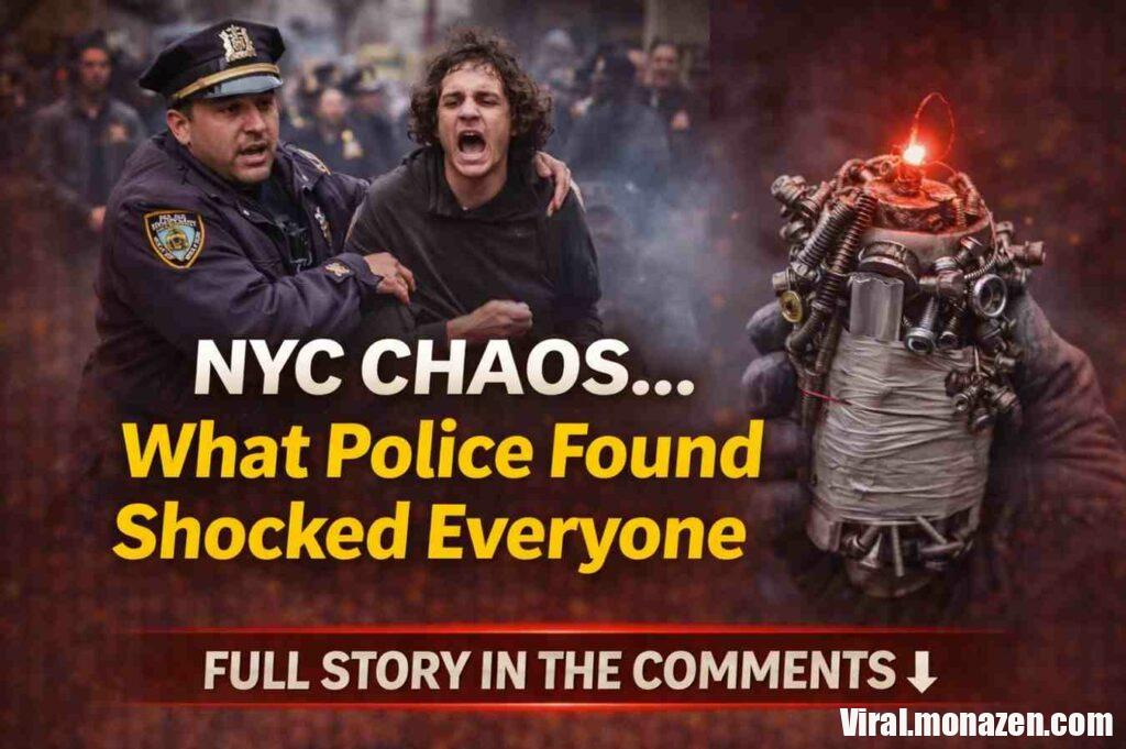 NYPD Arrests Two Suspects After Homemade Explosive Scare at NYC Protest