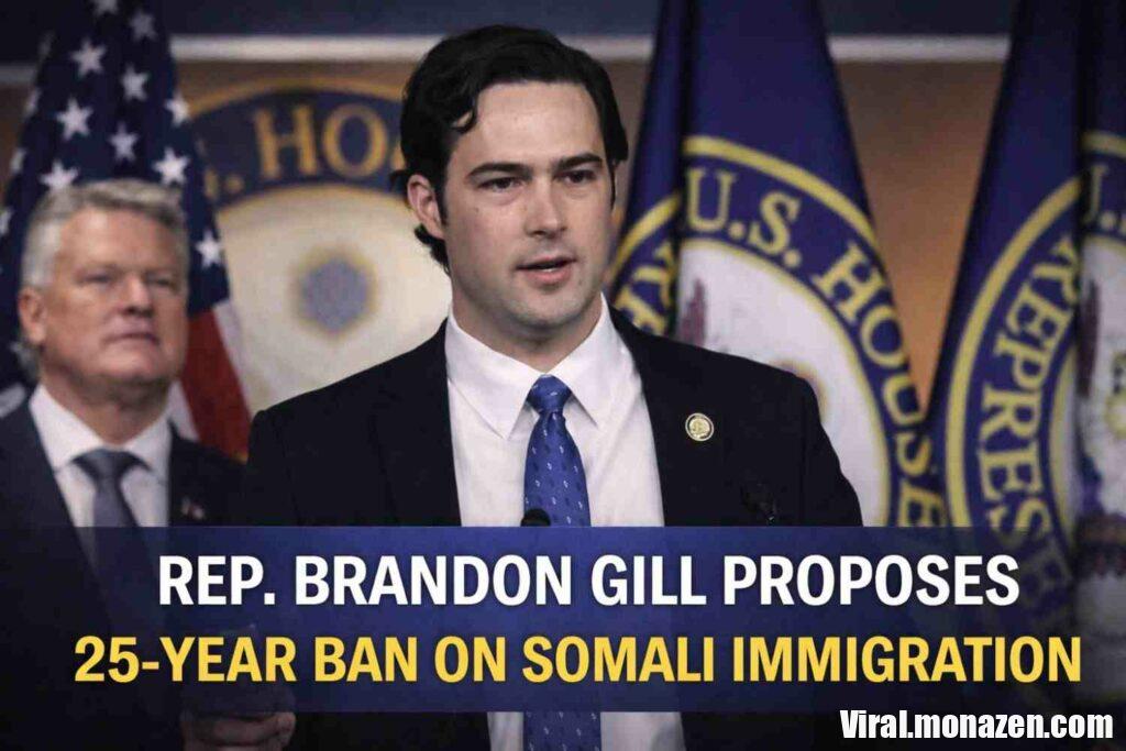 Rep. Brandon Gill announces immigration bill