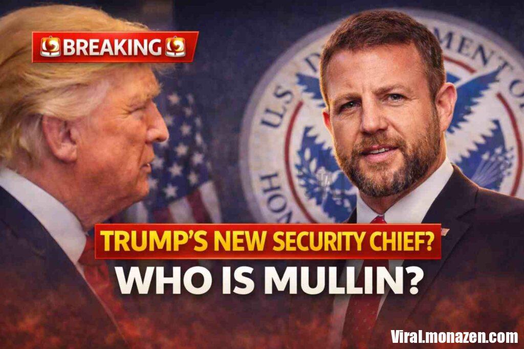Trump picks Mullin for DHS Secretary